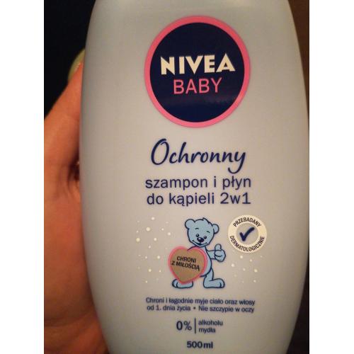 nivea baby łagodny szampon i płyn do kąpieli 2w1 rosmann