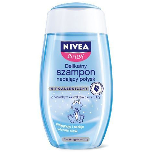 nivea baby delikatny szampon nadajacy polysk