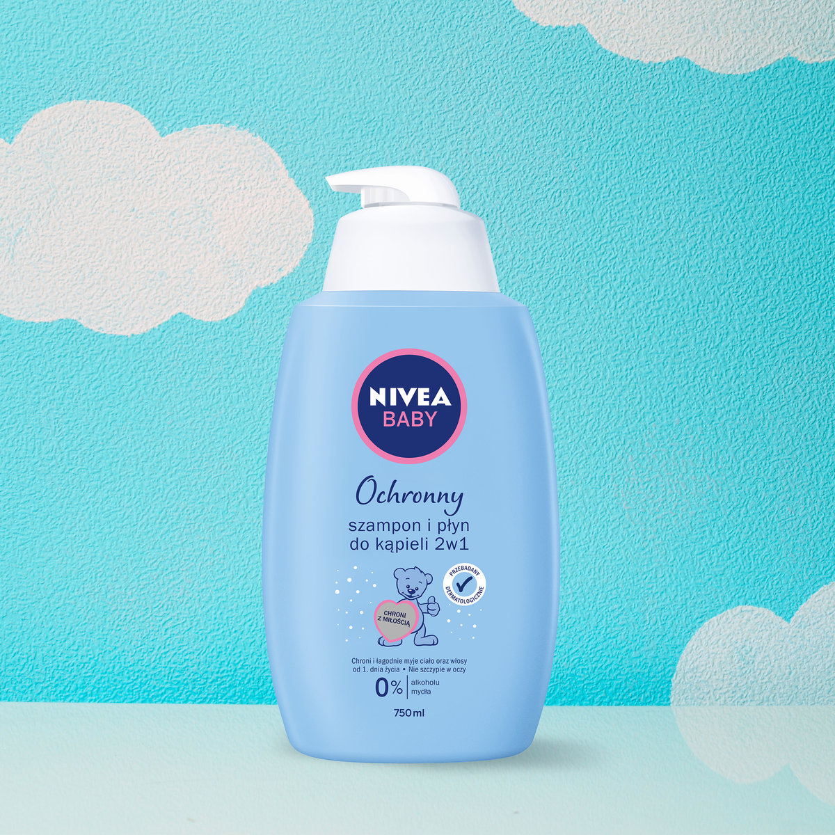 nivea baby szampon i płyn do kąpieli 2w1 sroka