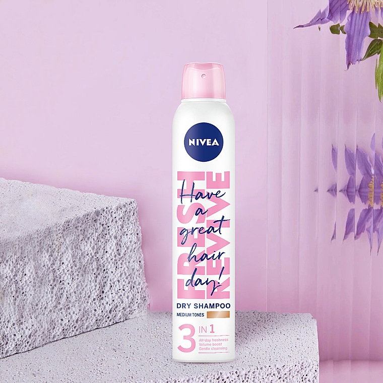 nivea fresh revive suchy szampon dla blondynek