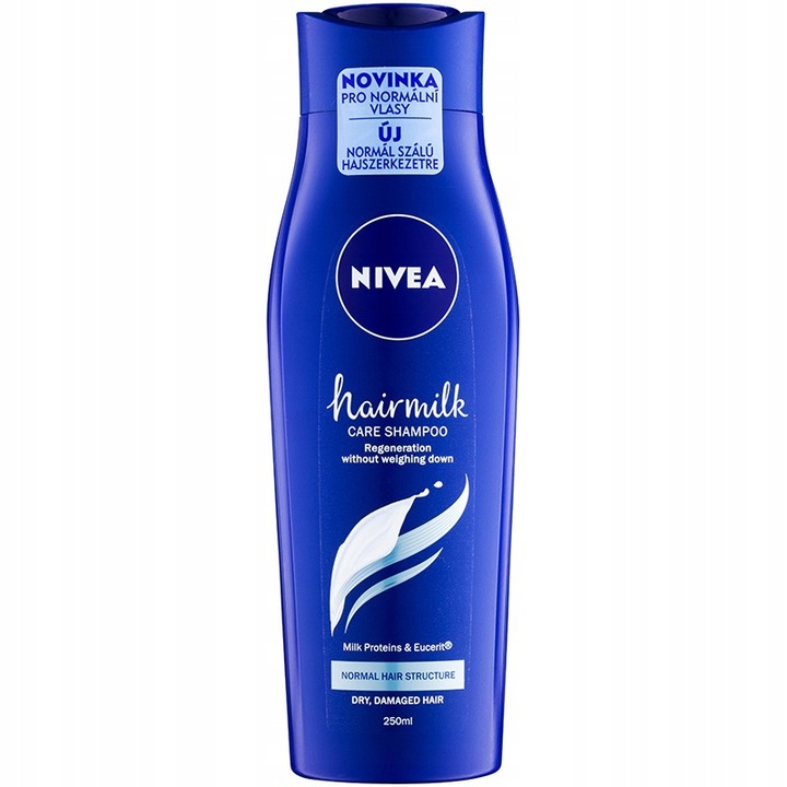 nivea hairmilk mleczny szampon włosy normalne i grube