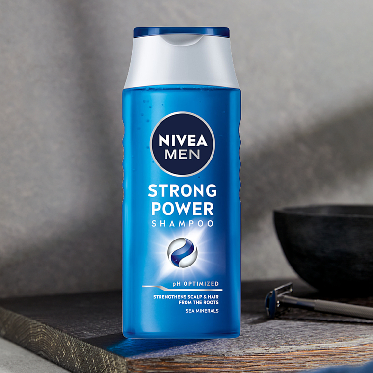 nivea men szampon strong skład