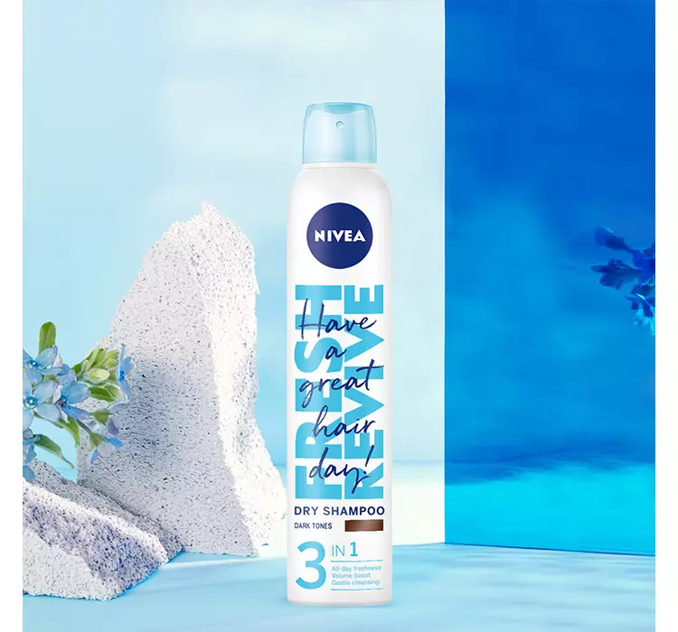 nivea suchy szampon dla brunetek