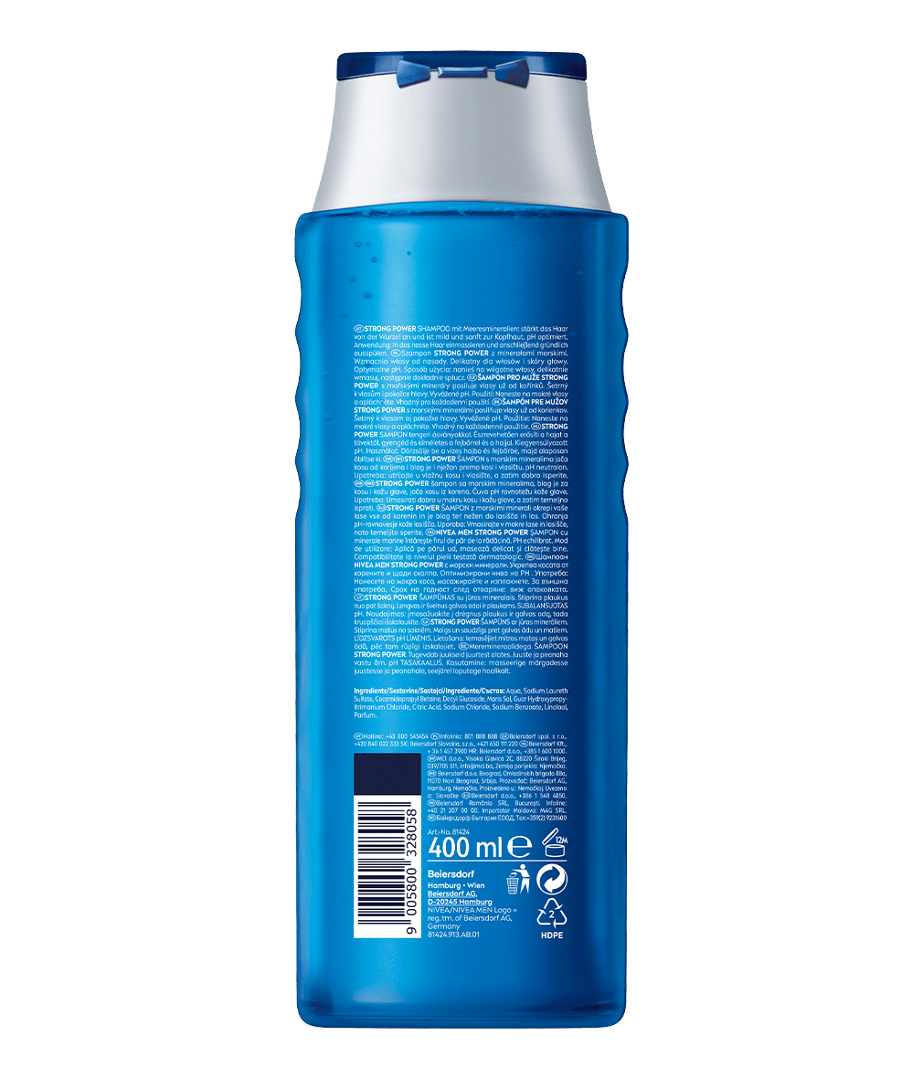 nivea szampon męski 400ml