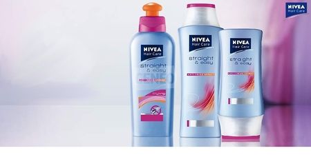 nivea szampon prostujący włosy j