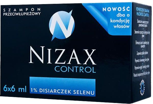 nizax control szampon przeciwłupieżowy 200 ml