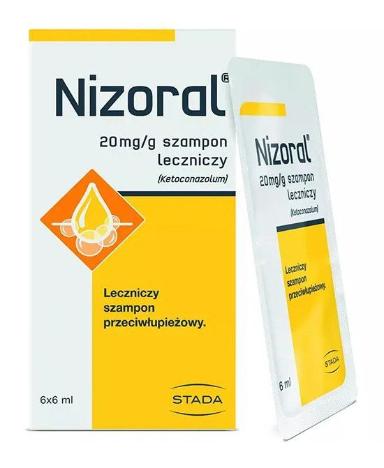 nizoral leczniczy szampon przeciwlupiezowy