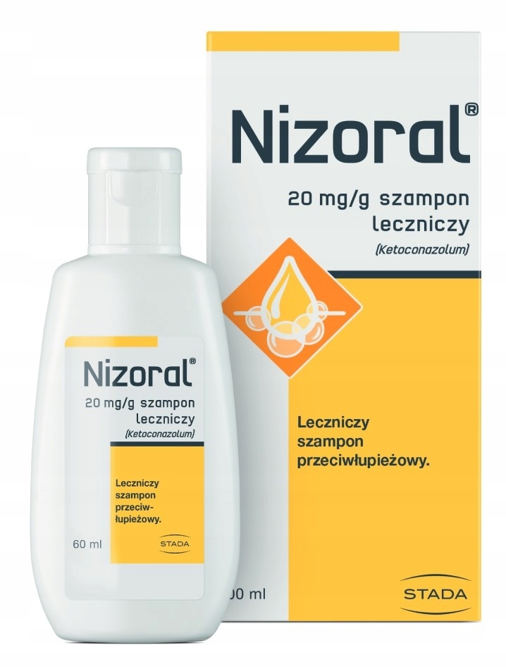 nizoral leczniczy szampon przeciwłupieżowy 120 ml