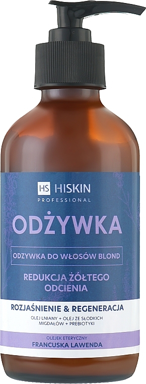 odżywka regenerująca do włosów blond