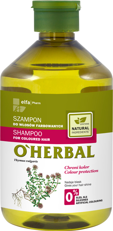 oherbal szampon tymiankowy