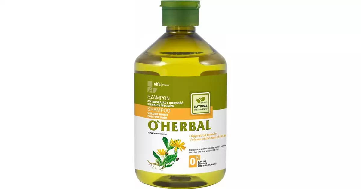 oherbal szampon zwiększający