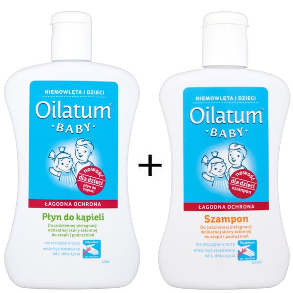 oilatum baby łagodna ochrona szampon dla dzieci 200 ml