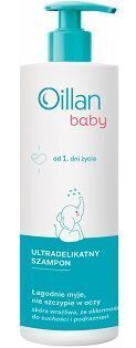 oillan baby szampon nawilżający od urodzenia 200ml