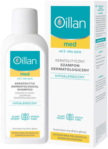 oillan med keratolityczny szampon dermatologiczny 150 ml