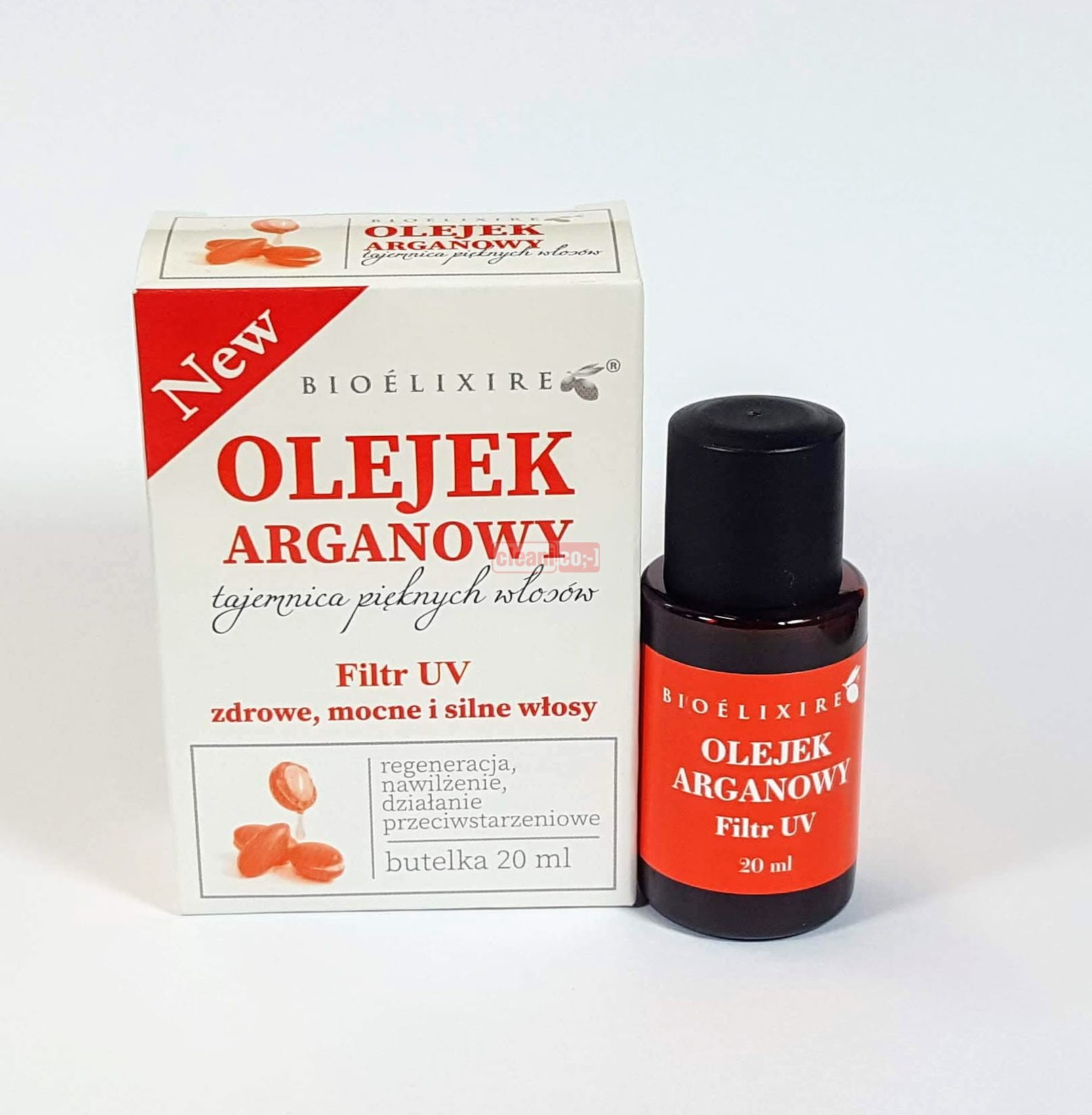 olejek aragonowy do włosów