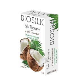 olejek do włosów biosilk kokosem