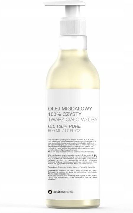 olejek migdałowy do ciała i włosów