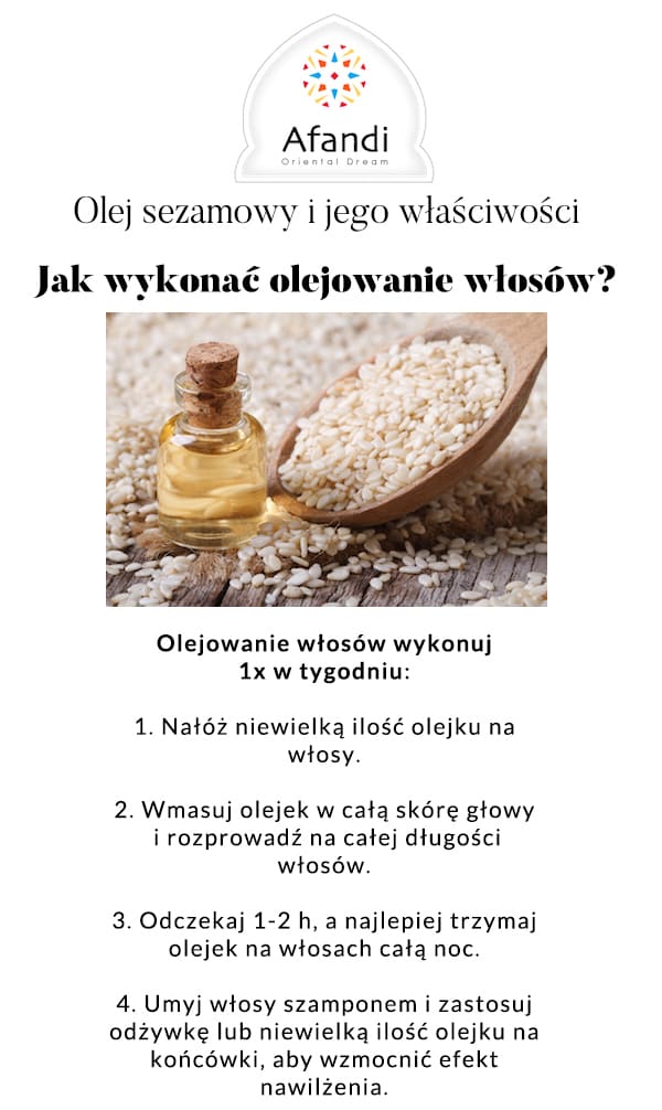 olejek sezamowy do włosów gdzie kupić