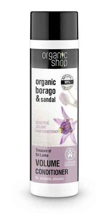organic shop szampon do włosów skarb sri lanki zwiększający objętość