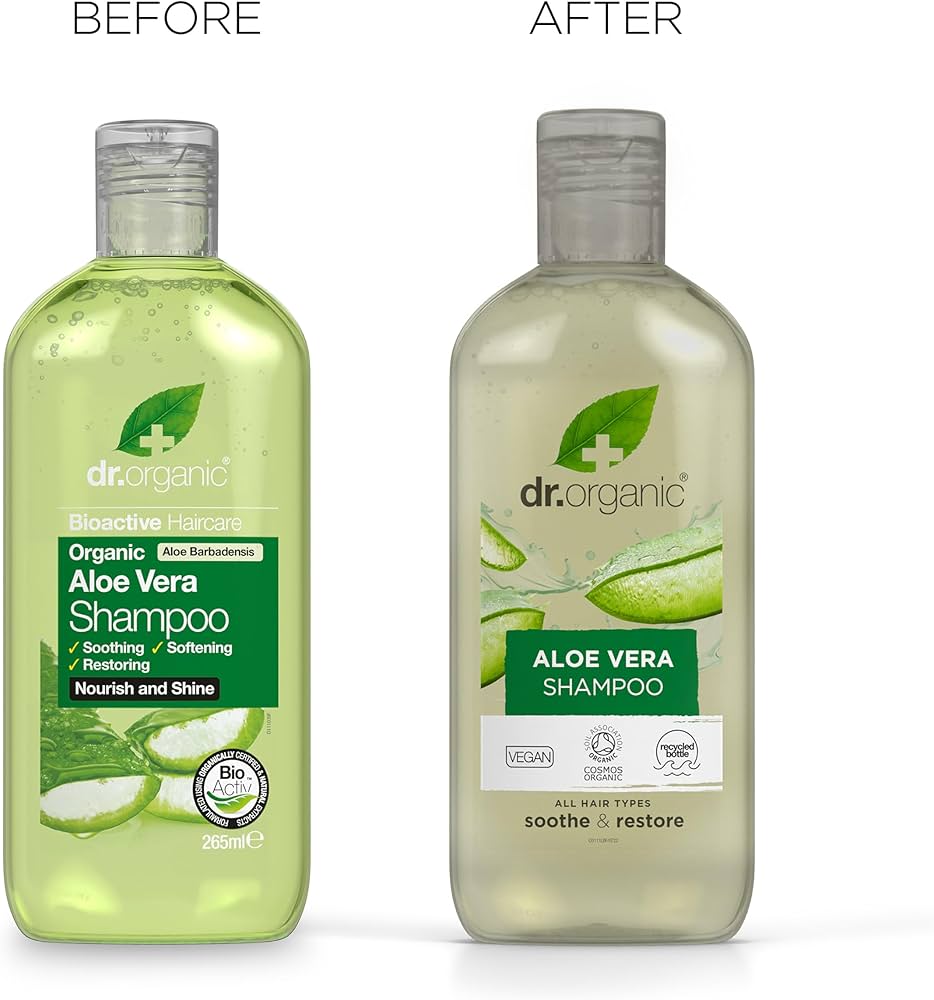 organiczny szampon z aloesem dr organic