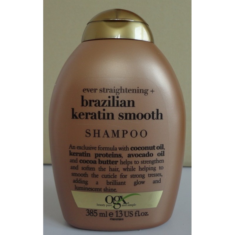 organix brazilian keratin smooth szampon wygładzający z brazylijską keratyną