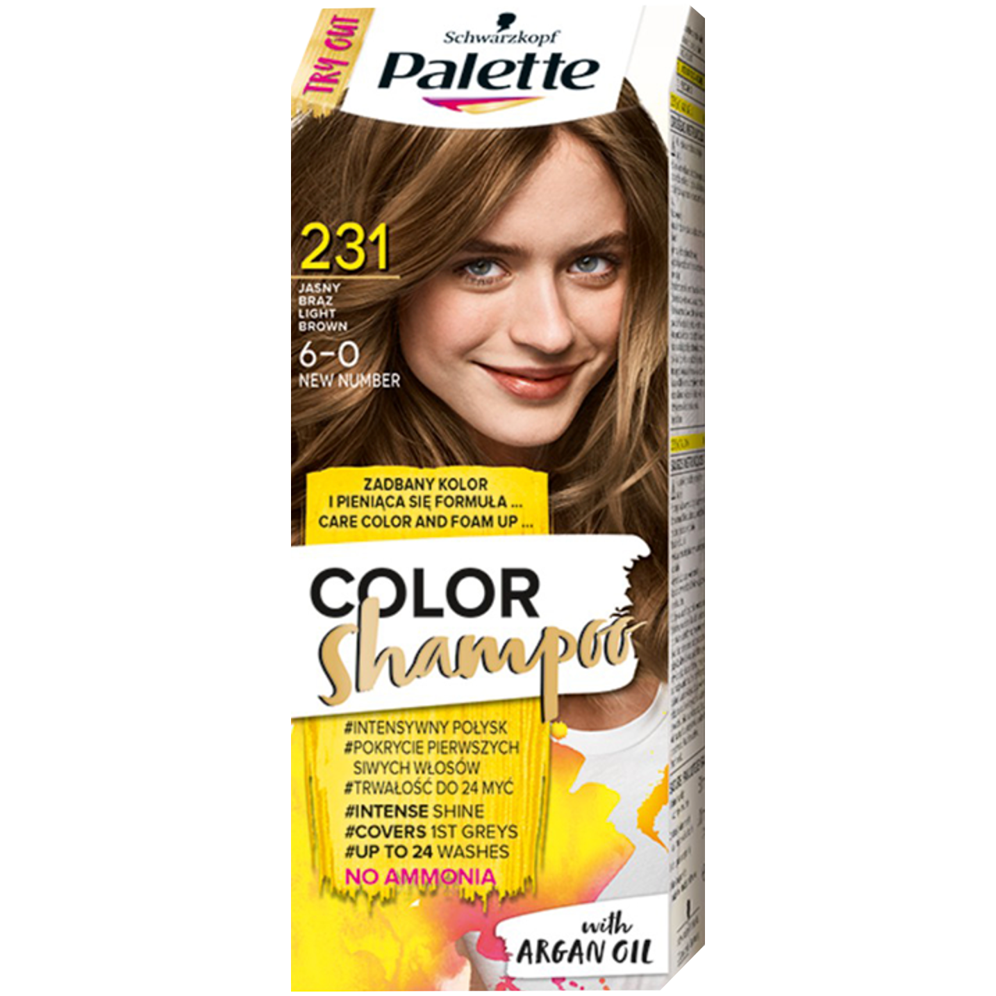 palette color shampoo szampon koloryzujący