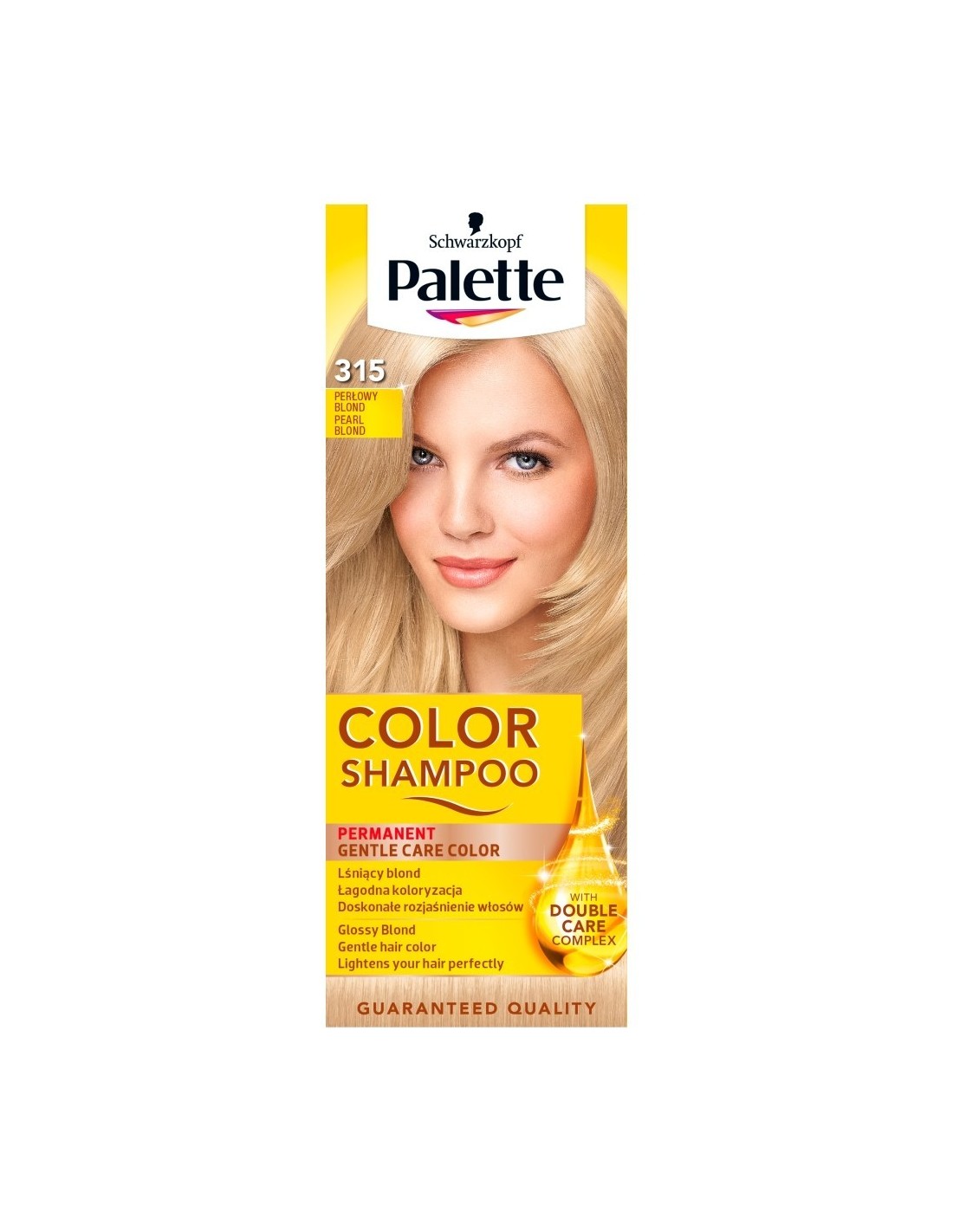 palette color shampoo szampon koloryzujący 315 perłowy blond