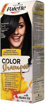 palette color shampoo szampon koloryzujący 339 granatowa czerń