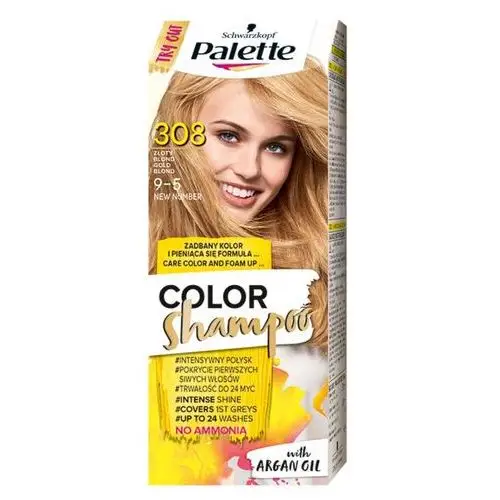 palette szampon koloryzujący miodowy blond