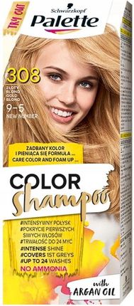 palette szampon koloryzujący nr 308 słoneczne refleksy złoty blond