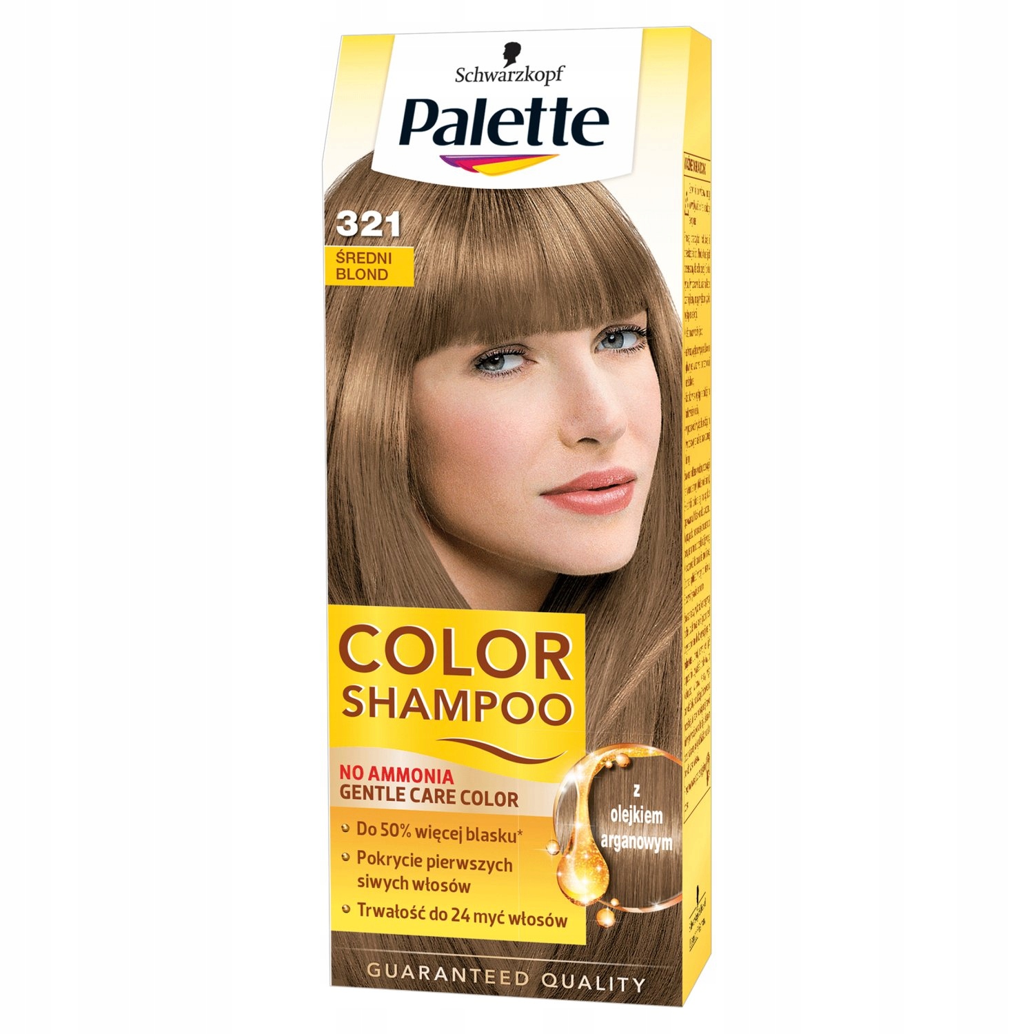 palette szampon średni blond