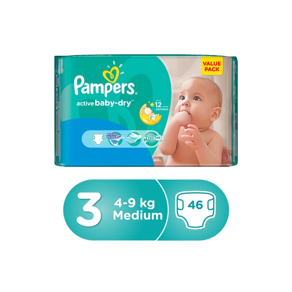 pamper active baby dry 3