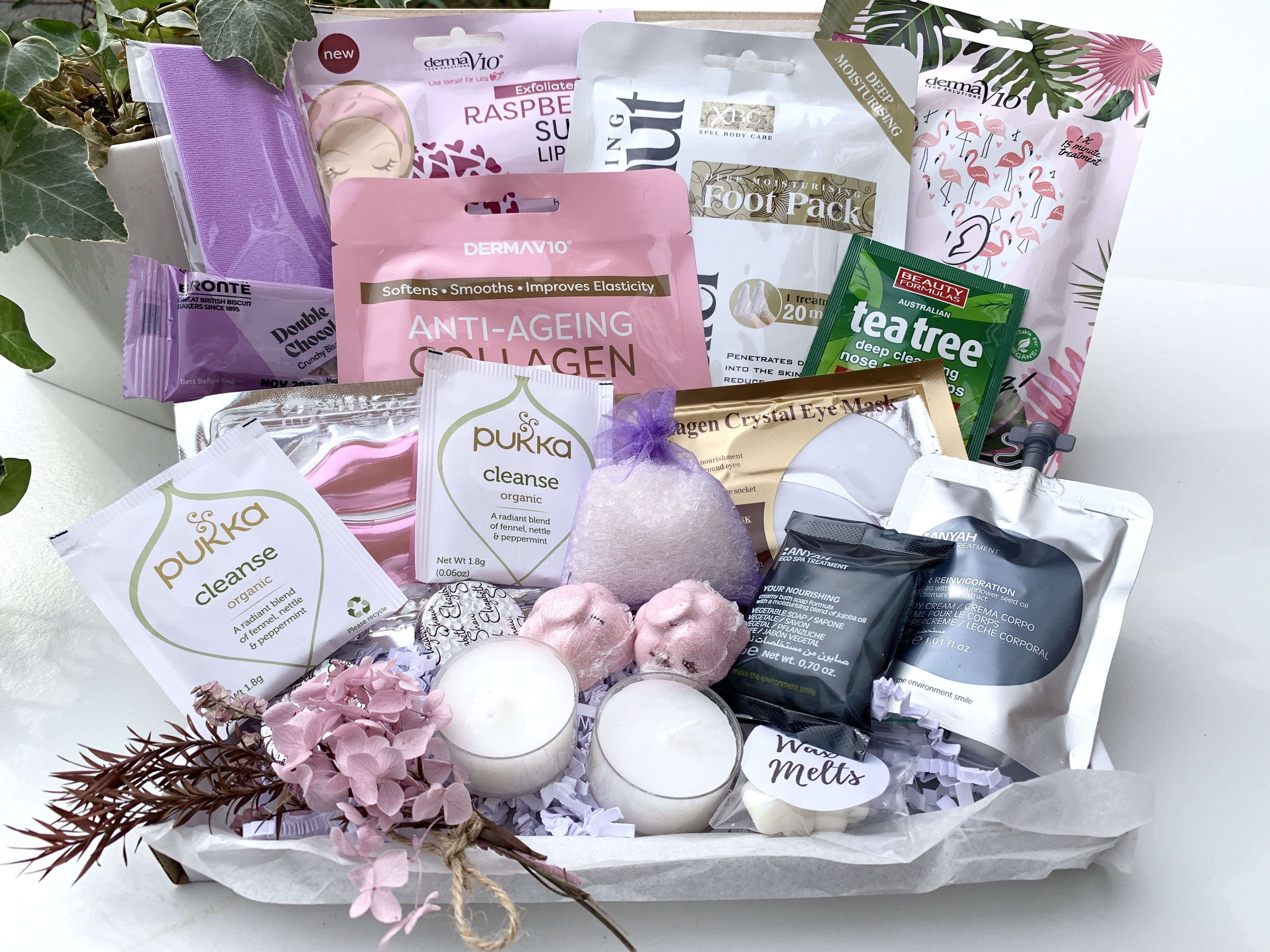 pamper gift box