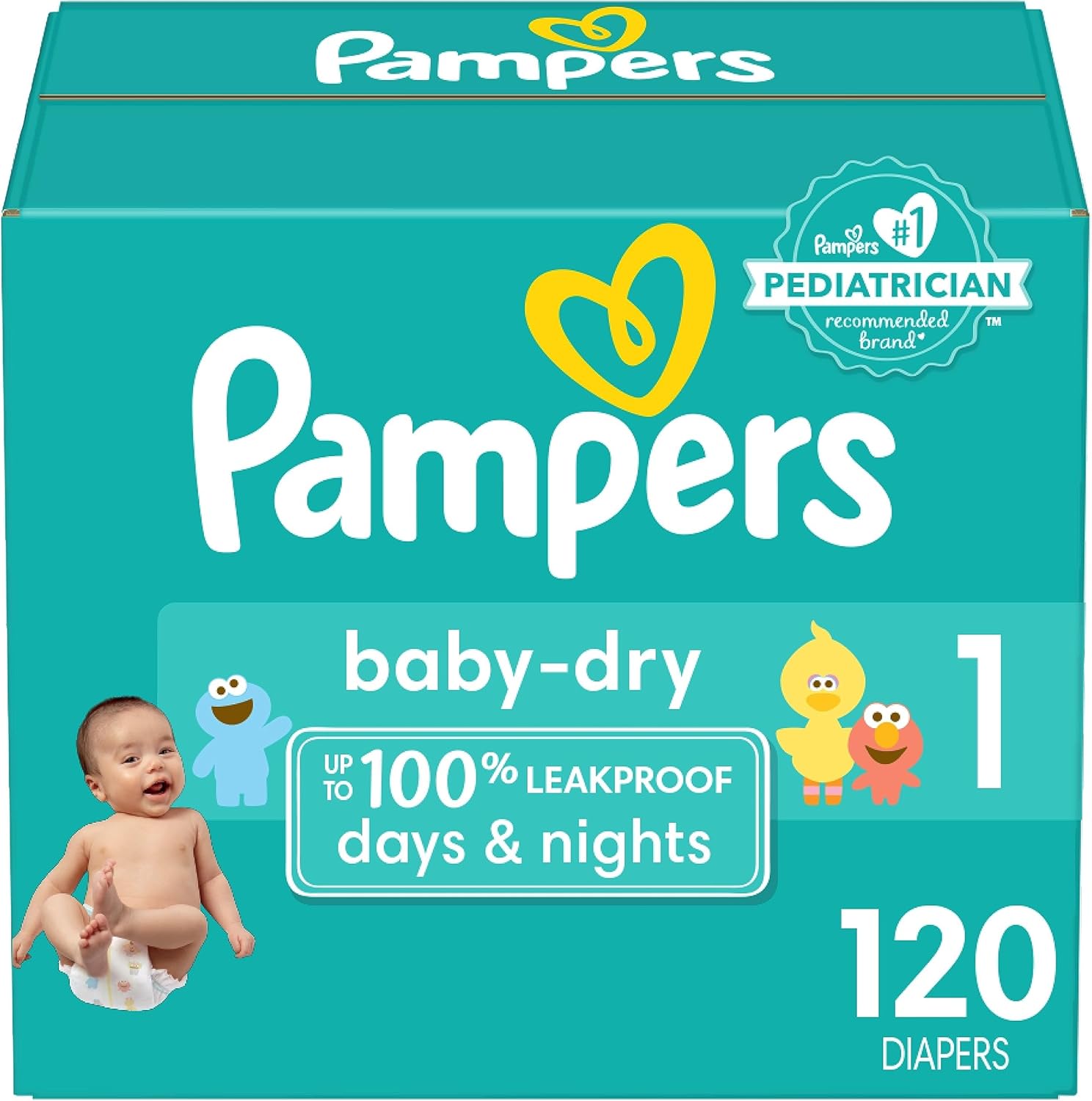 pamper new baby dry 1