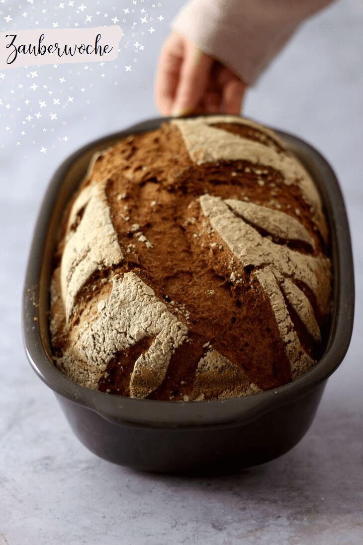 pampered chef brot mit sauerteig