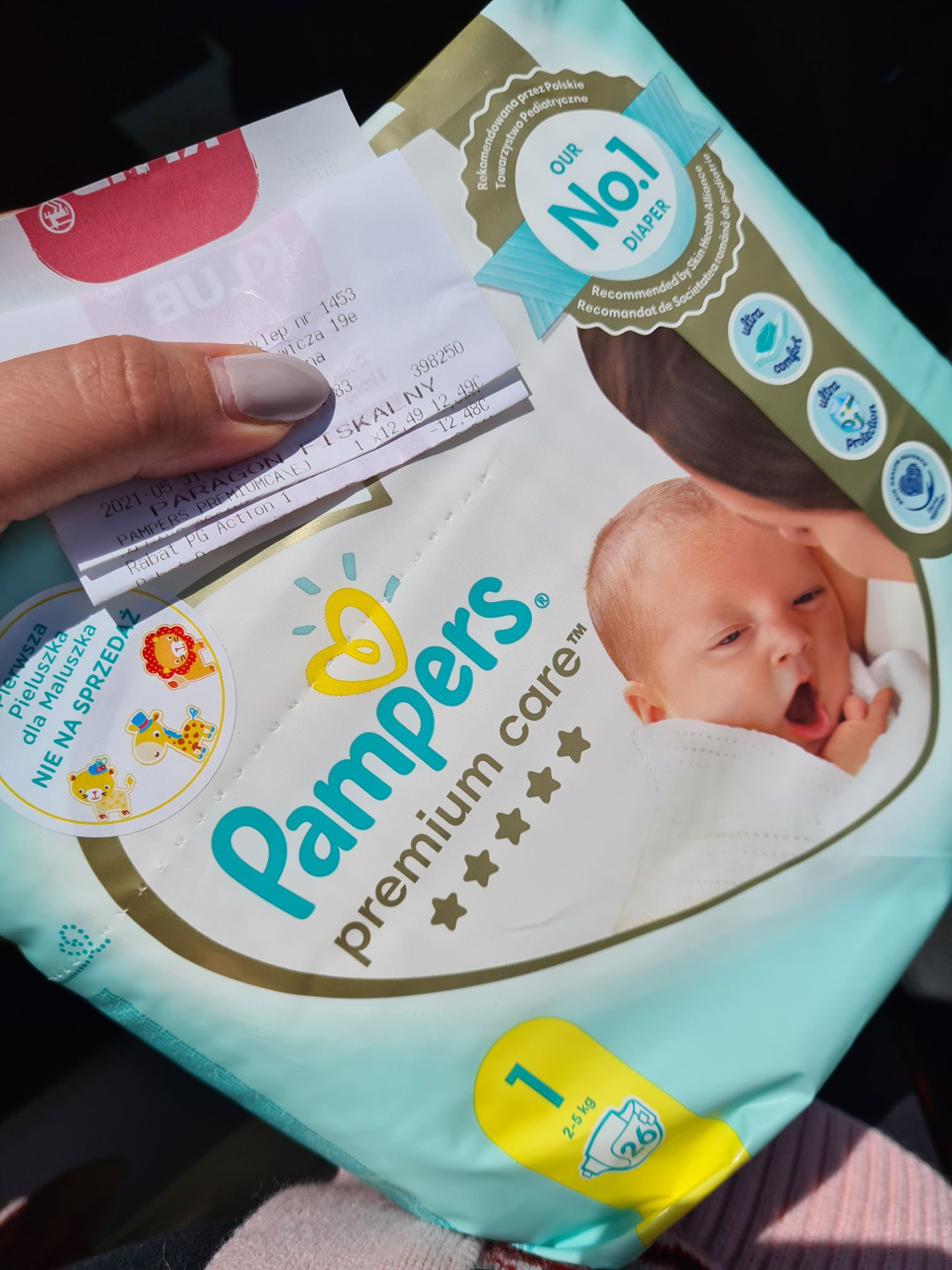 pampers 1 23 sztuki cena rossmann