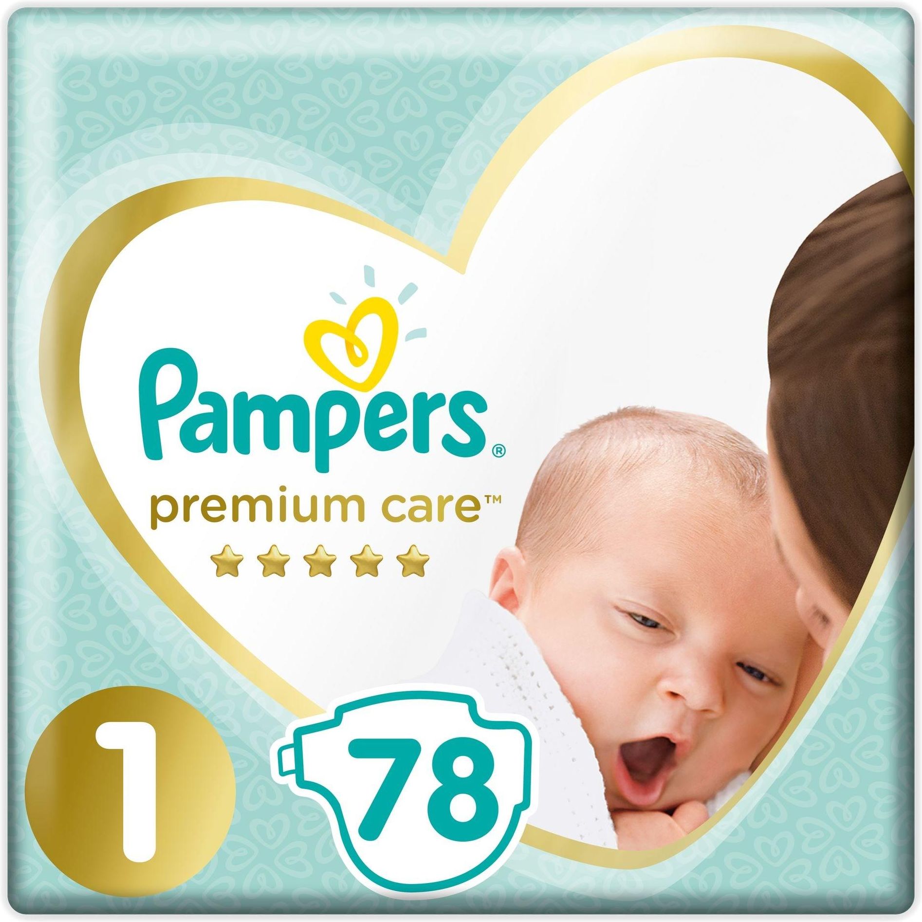 pampers 1 78 szt