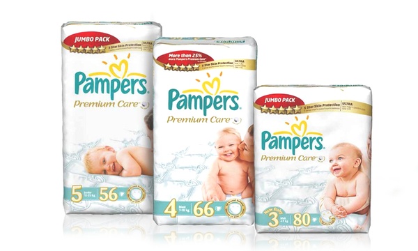 pampers 1 rodzaje