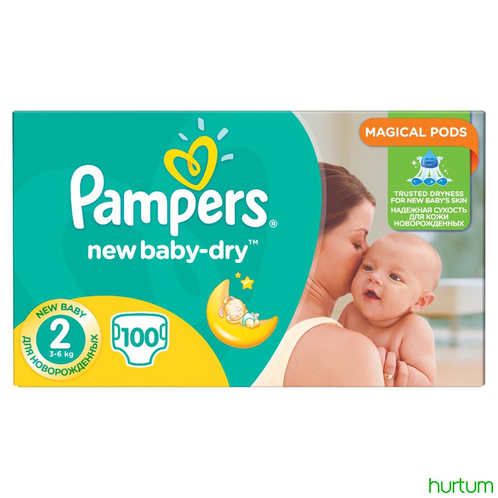 pampers 100 sztuk