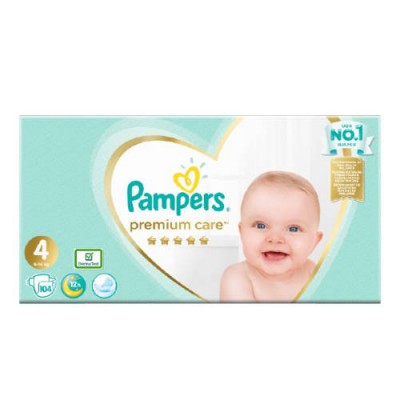 pampers 104 sztuki