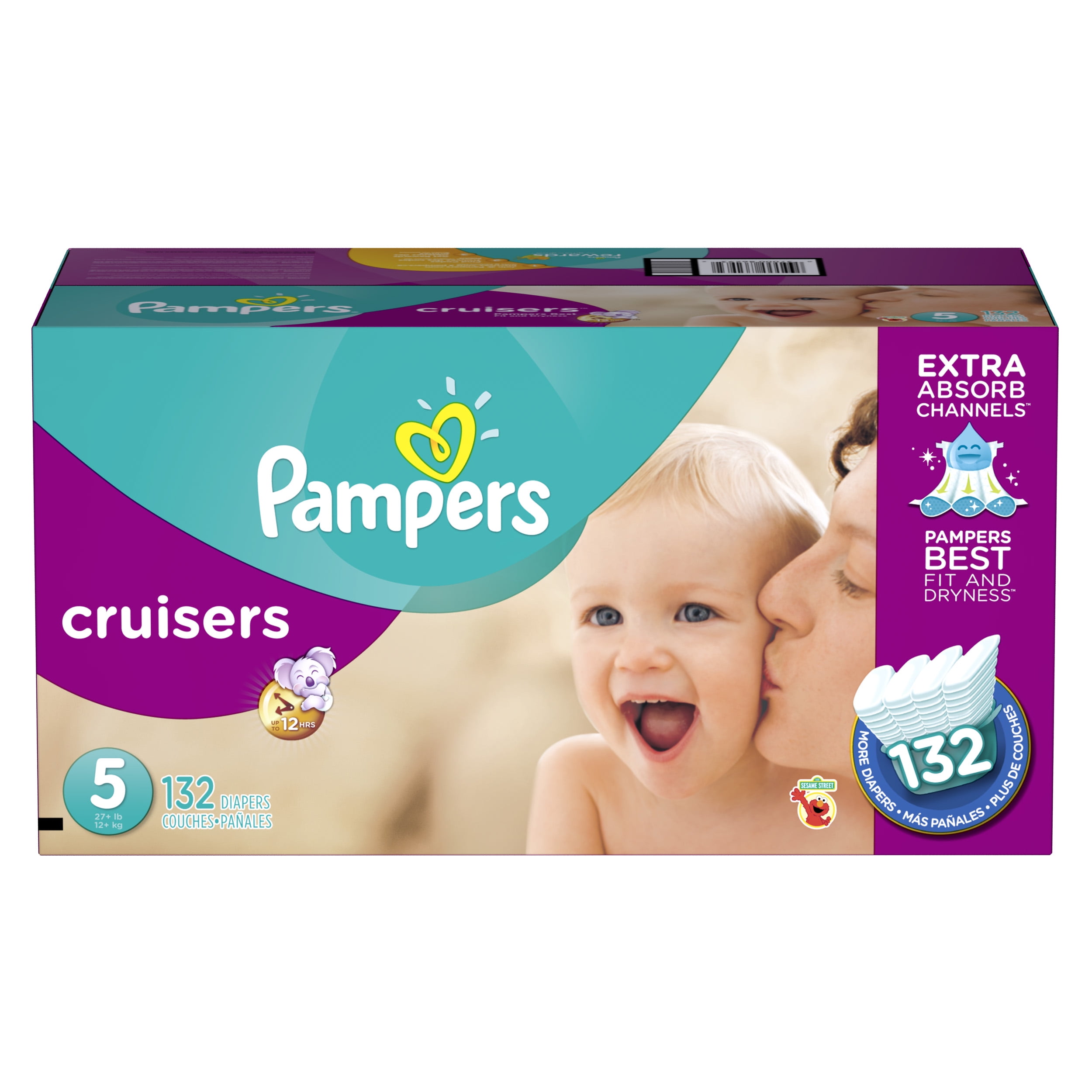 pampers 132 count size 4