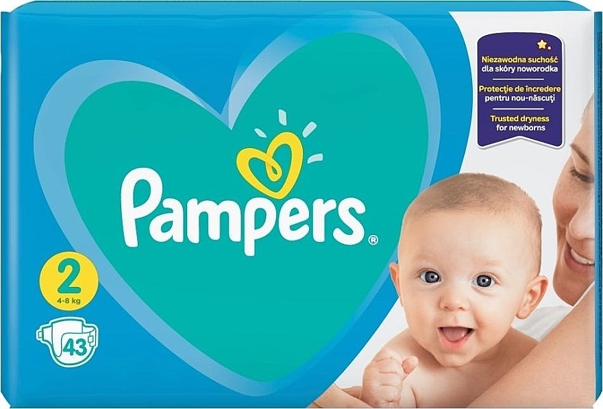 pampers 2 43 szt