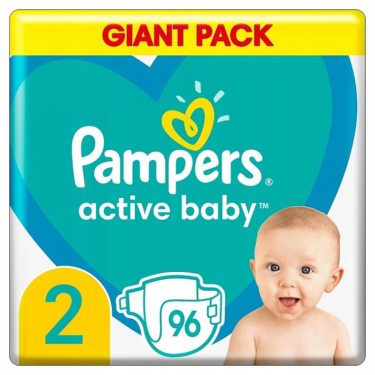 pampers 2 72 szt