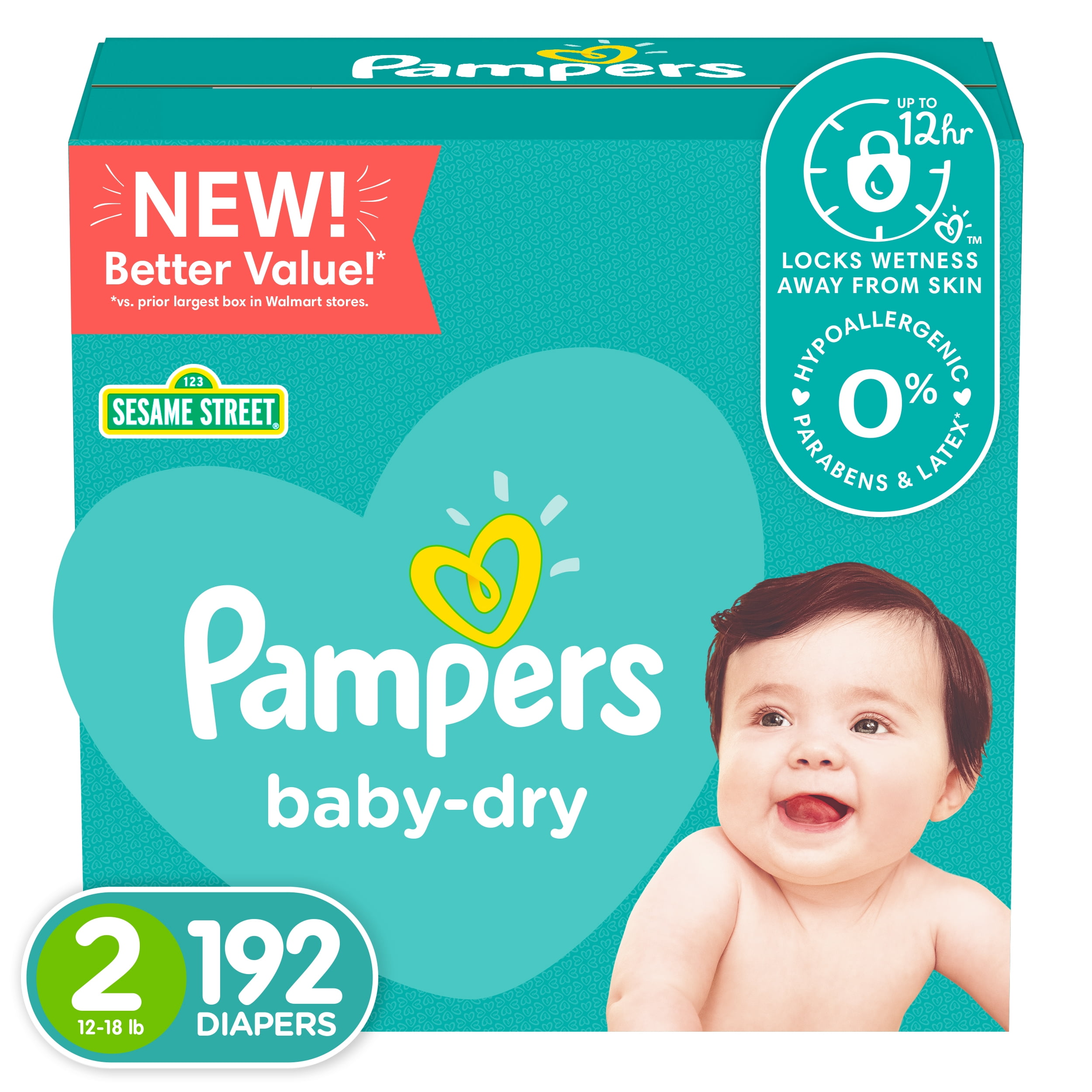 pampers 2 dry