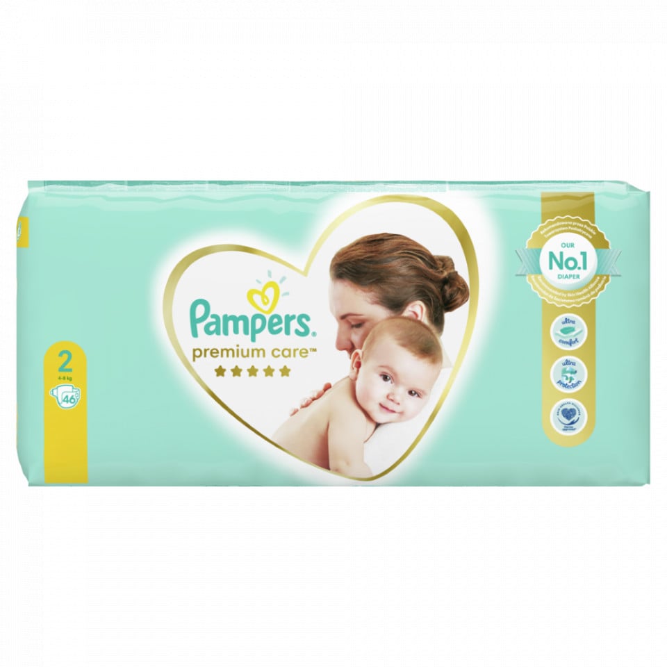 pampers 2 premium cena