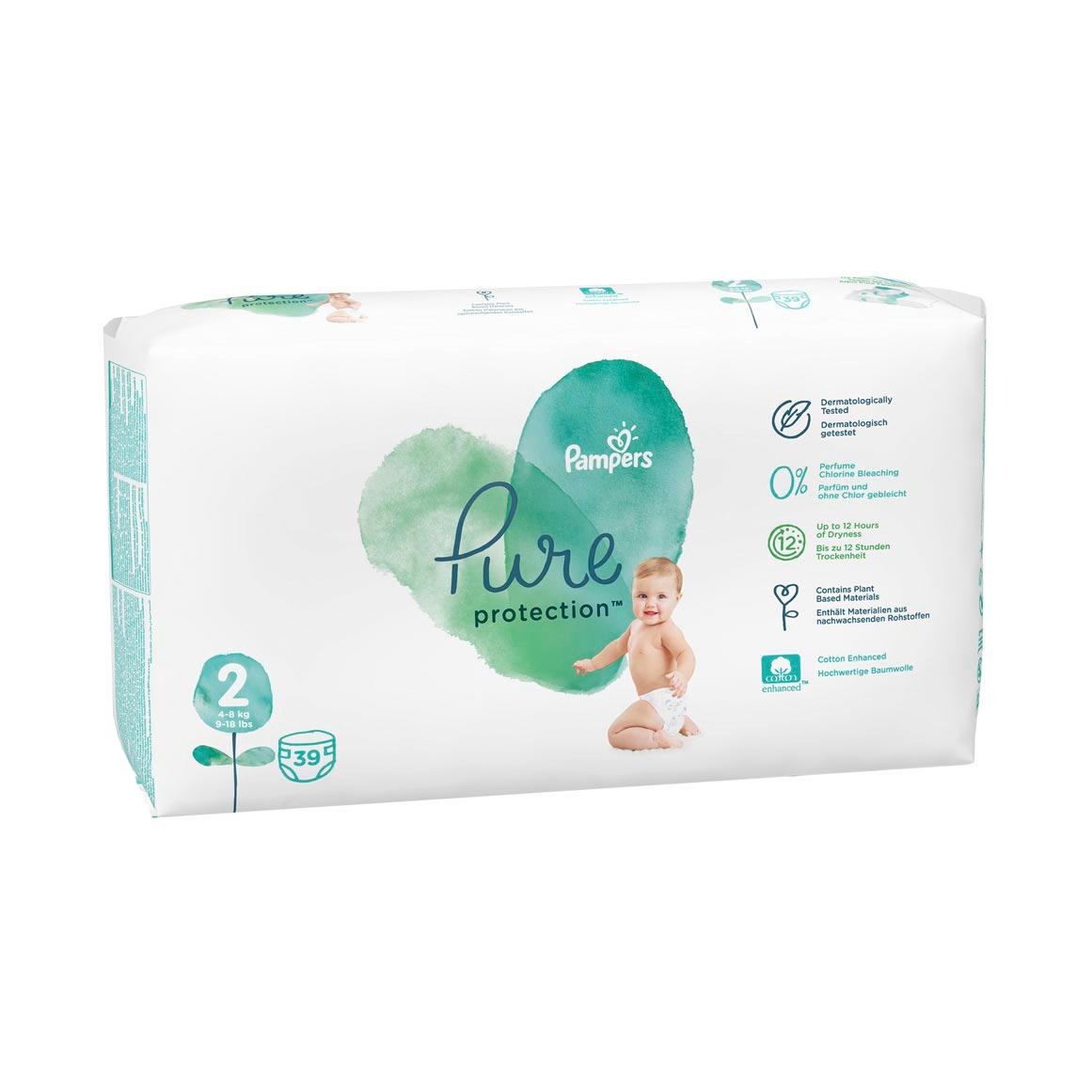 pampers 2 pure protection