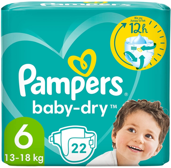 pampers 22 sztuki