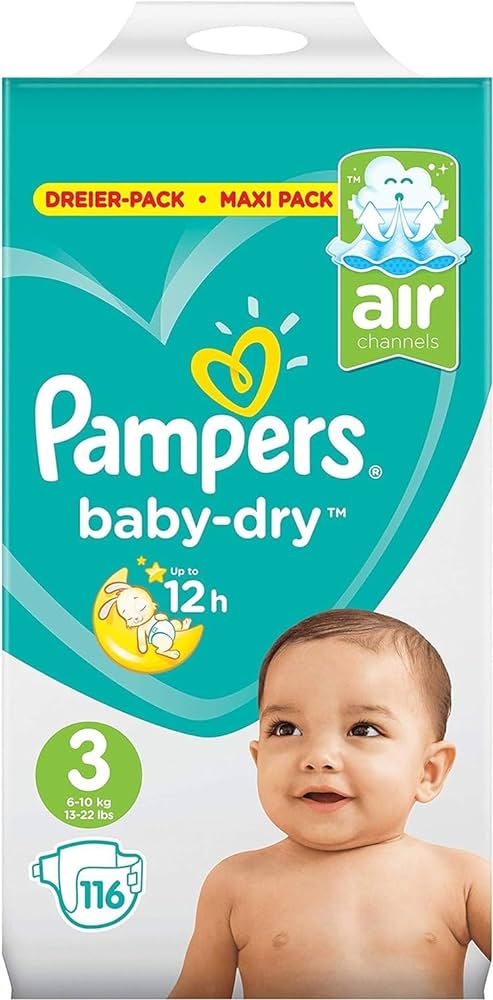 pampers 3 116 stück