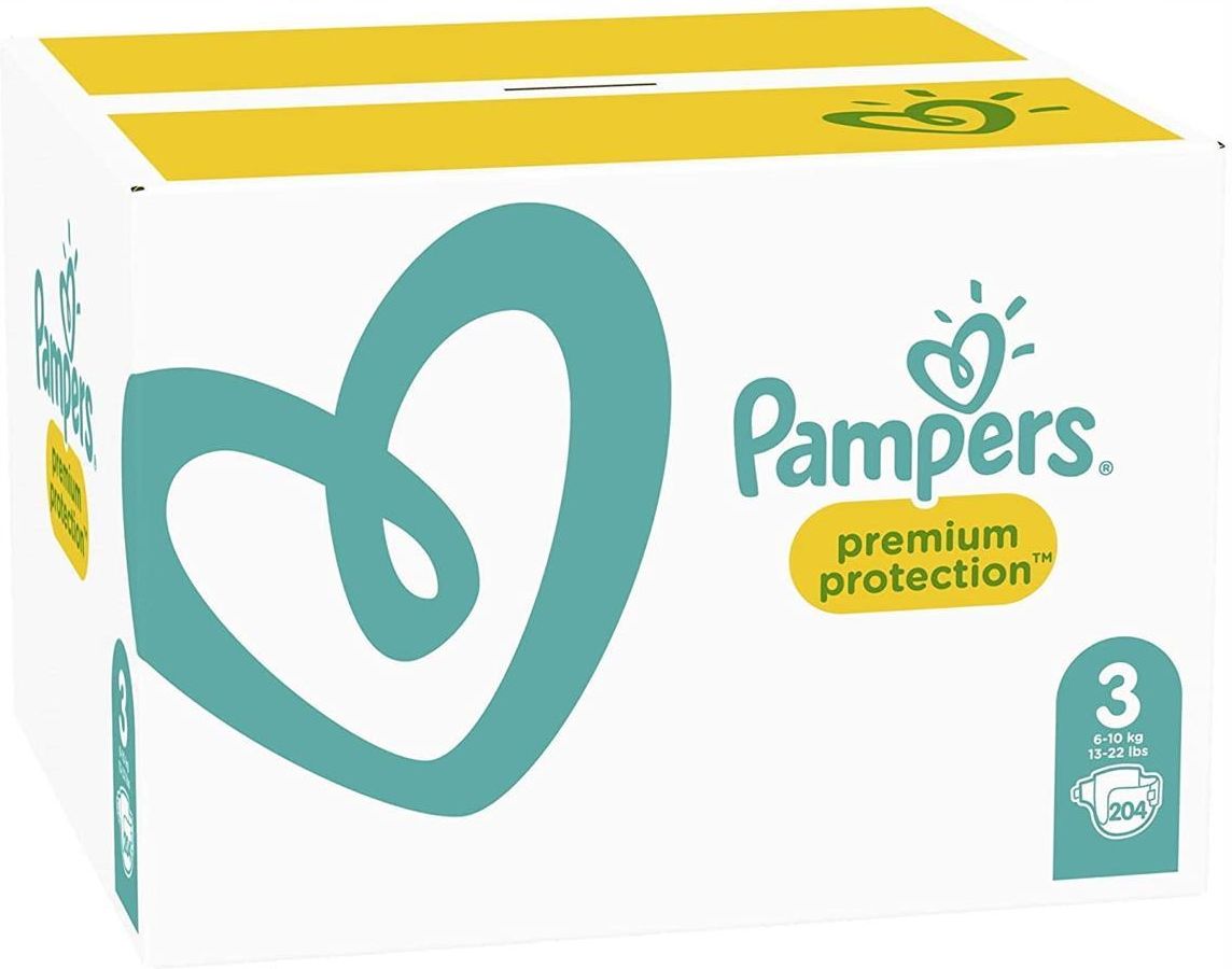 pampers 3 204szt ceneo