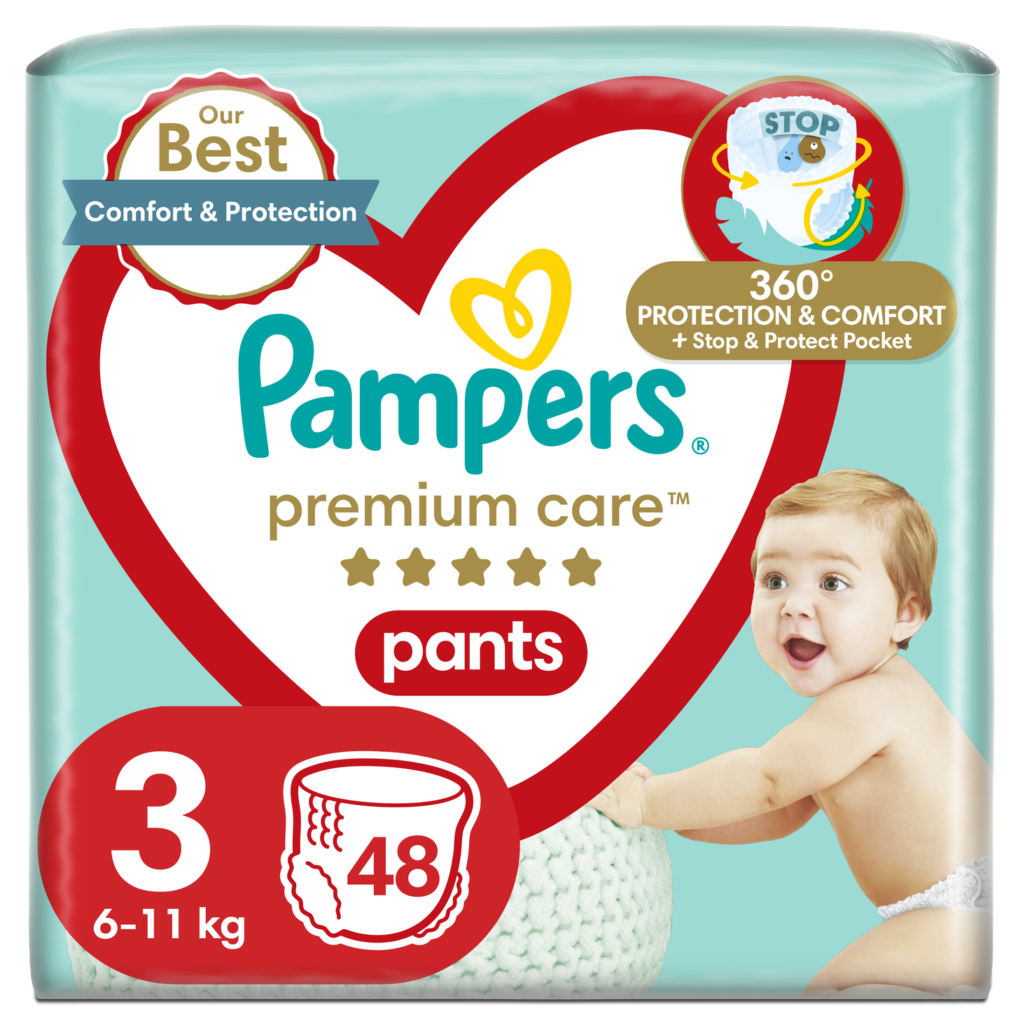 pampers 3 ile sztuk w opakowaniu